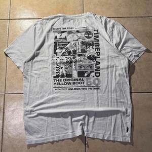Y2k anime style timberland white tee Size M in Mens